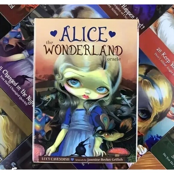 Alice's Wonderland Oracle Tarot Cards Set Insightful Fortune Telling Game - Picture 1 of 5